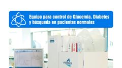 Equipo de Control de Glucemia, Diabetes y búsqueda en pacientes normales